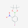 Picture of 2-(4-Fluoro-2-nitrophenyl)-4,4,5,5-tetramethyl-1,3,2-dioxaborolane