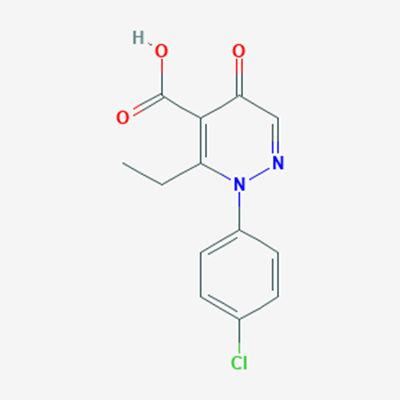 Picture of 2-(4-Chlorophenyl)-3-ethyl-5-oxo-2,5-dihydropyridazine-4-carboxylic acid