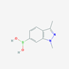 Picture of (1,3-Dimethyl-1H-indazol-6-yl)boronic acid