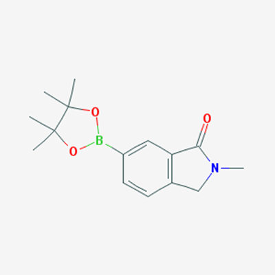 Picture of 2-Methyl-6-(4,4,5,5-tetramethyl-1,3,2-dioxaborolan-2-yl)isoindolin-1-one