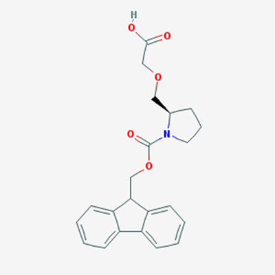 Picture of (R)-2-((1-(((9H-Fluoren-9-yl)methoxy)carbonyl)pyrrolidin-2-yl)methoxy)acetic acid