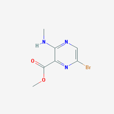 Picture of Methyl 6-bromo-3-(methylamino)pyrazine-2-carboxylate