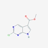 Picture of Methyl 2-chloro-7H-pyrrolo[2,3-d]pyrimidine-5-carboxylate
