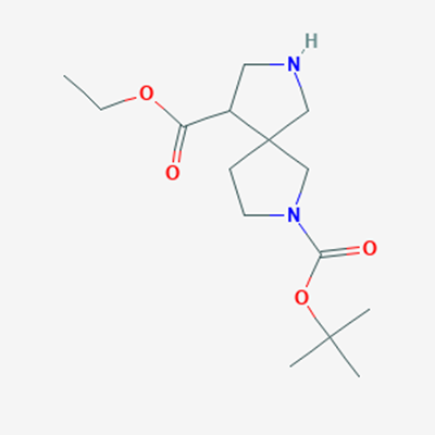 Picture of 2-tert-Butyl 9-ethyl 2,7-diazaspiro[4.4]nonane-2,9-dicarboxylate