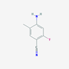 Picture of 4-Amino-2-fluoro-5-methylbenzonitrile