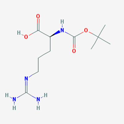 Picture of (S)-2-((tert-Butoxycarbonyl)amino)-5-guanidinopentanoic acid