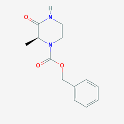 Picture of (S)-Benzyl 2-methyl-3-oxopiperazine-1-carboxylate