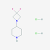 Picture of 4-(3,3-Difluoroazetidin-1-yl)piperidine dihydrochloride
