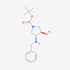 Picture of trans-tert-Butyl 3-(benzylamino)-4-hydroxypyrrolidine-1-carboxylate