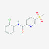 Picture of N-(2-Chlorophenyl)-5-(methylsulfonyl)picolinamide
