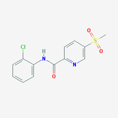 Picture of N-(2-Chlorophenyl)-5-(methylsulfonyl)picolinamide