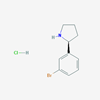 Picture of (S)-2-(3-Bromophenyl)pyrrolidine hydrochloride
