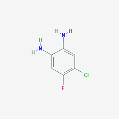 Picture of 4-Chloro-5-fluorobenzene-1,2-diamine
