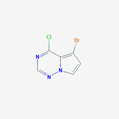 Picture of 5-Bromo-4-chloropyrrolo[2,1-f][1,2,4]triazine