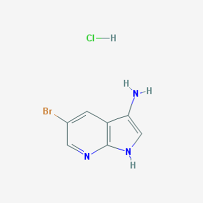 Picture of 5-Bromo-1H-pyrrolo[2,3-b]pyridin-3-amine hydrochloride