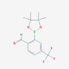 Picture of 2-(4,4,5,5-Tetramethyl-1,3,2-dioxaborolan-2-yl)-4-(trifluoromethyl)benzaldehyde