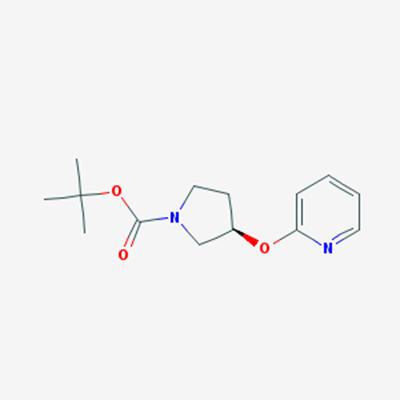 Picture of (R)-tert-Butyl 3-(pyridin-2-yloxy)pyrrolidine-1-carboxylate