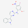 Picture of N-(4-Fluoro-2-methoxy-5-nitrophenyl)-4-(1-methyl-1H-indol-3-yl)pyrimidin-2-amine