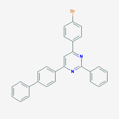 Picture of 4-([1,1-Biphenyl]-4-yl)-6-(4-bromophenyl)-2-phenylpyrimidine