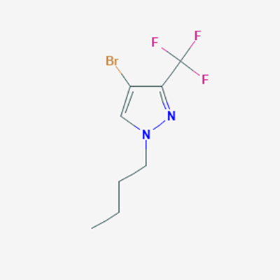 Picture of 4-Bromo-1-butyl-3-(trifluoromethyl)-1H-pyrazole