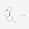 Picture of (S)-2-(2,5-Difluorophenyl)pyrrolidine hydrochloride