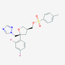 Picture of ((3R,5R)-5-((1H-1,2,4-Triazol-1-yl)methyl)-5-(2,4-difluorophenyl)tetrahydrofuran-3-yl)methyl 4-methylbenzenesulfonate