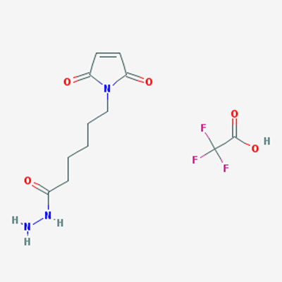 Picture of 6-(2,5-Dioxo-2,5-dihydro-1H-pyrrol-1-yl)hexanehydrazide 2,2,2-trifluoroacetate