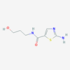 Picture of 2-Amino-N-(3-hydroxypropyl)thiazole-5-carboxamide