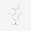 Picture of 4-Amino-2,6-difluorobenzoic acid