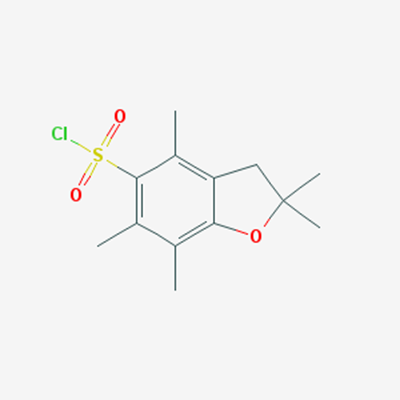 Picture of 2,2,4,6,7-Pentamethyl-2,3-dihydrobenzofuran-5-sulfonyl chloride