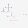 Picture of 4-(Trifluoromethoxy)-2-(trifluoromethyl)aniline hydrochloride