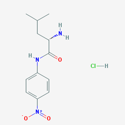 Picture of (S)-2-Amino-4-methyl-N-(4-nitrophenyl)pentanamide hydrochloride