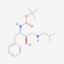 Picture of tert-Butyl ((2S,3R)-3-hydroxy-4-(isobutylamino)-1-phenylbutan-2-yl)carbamate