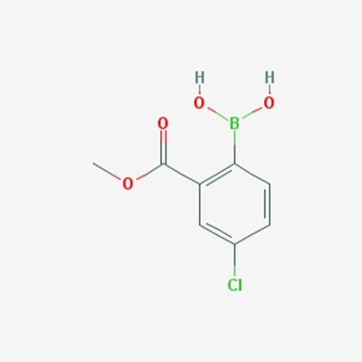 Picture of (4-Chloro-2-(methoxycarbonyl)phenyl)boronic acid