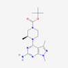 Picture of (S)-tert-Butyl 4-(6-amino-1,3-dimethyl-1H-pyrazolo[3,4-d]pyrimidin-4-yl)-3-methylpiperazine-1-carboxylate