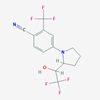 Picture of 4-(2-(2,2,2-Trifluoro-1-hydroxyethyl)pyrrolidin-1-yl)-2-(trifluoromethyl)benzonitrile