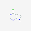 Picture of 4-Chloro-6,7-dihydro-5H-pyrrolo[2,3-d]pyrimidine