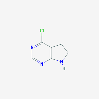 Picture of 4-Chloro-6,7-dihydro-5H-pyrrolo[2,3-d]pyrimidine