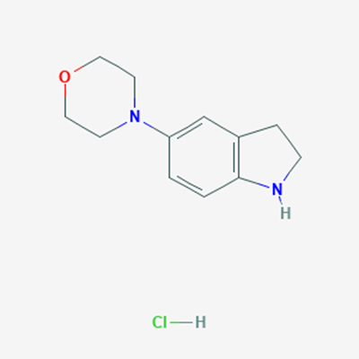 Picture of 4-(Indolin-5-yl)morpholine hydrochloride