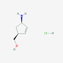 Picture of ((1S,4R)-4-Aminocyclopent-2-en-1-yl)methanol hydrochloride