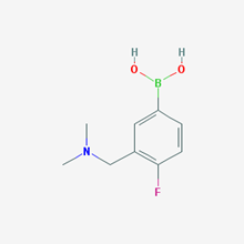 Picture of (3-((Dimethylamino)methyl)-4-fluorophenyl)boronic acid