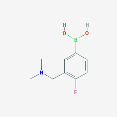 Picture of (3-((Dimethylamino)methyl)-4-fluorophenyl)boronic acid