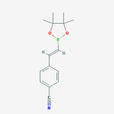 Picture of (E)-4-(2-(4,4,5,5-Tetramethyl-1,3,2-dioxaborolan-2-yl)vinyl)benzonitrile