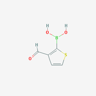 Picture of (3-Formylthiophen-2-yl)boronic acid