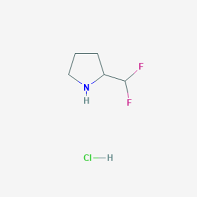 Picture of 2-(Difluoromethyl)pyrrolidine hydrochloride