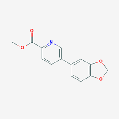 Picture of Methyl 5-(benzo[d][1,3]dioxol-5-yl)picolinate