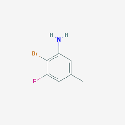 Picture of 2-Bromo-3-fluoro-5-methylaniline