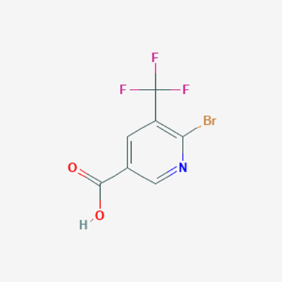 Picture of 6-Bromo-5-(trifluoromethyl)nicotinic acid