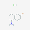 Picture of 6-Bromo-1,2,3,4-tetrahydronaphthalen-1-amine hydrochloride
