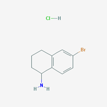 Picture of 6-Bromo-1,2,3,4-tetrahydronaphthalen-1-amine hydrochloride